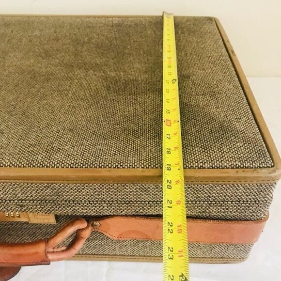 Hartmann Vintage Tweed Suitcase Toile Lining - Picture 5 of 6